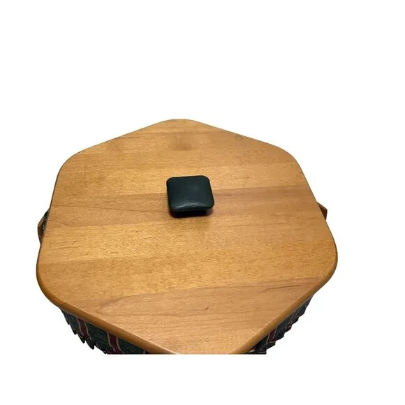 Longaberger Snowflake Basket 1997 Christmas Collection Liner & Divider Insert - Picture 9 of 16